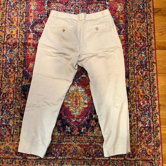 Banana Republic Light Tan Cropped Trousers - Picture 5 of 5